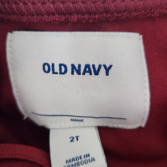 Old Navy Kids Jacket in Burgundy and Blue - Picture 4 of 6